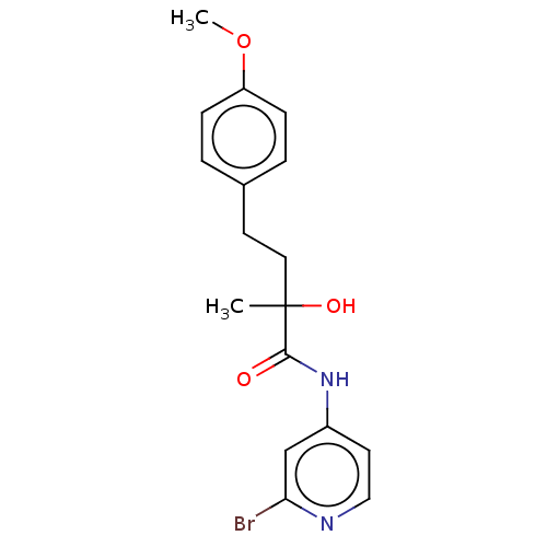 Chemical structure of BindingDB Monomer ID 334274