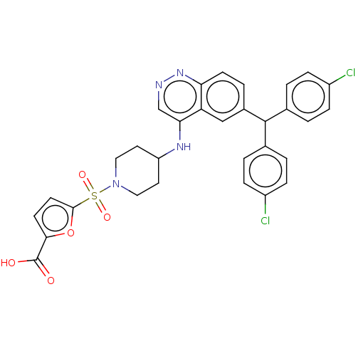 Chemical structure of BindingDB Monomer ID 334292