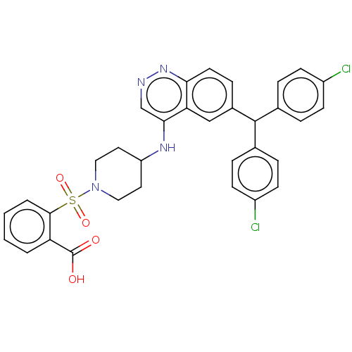 Chemical structure of BindingDB Monomer ID 334297