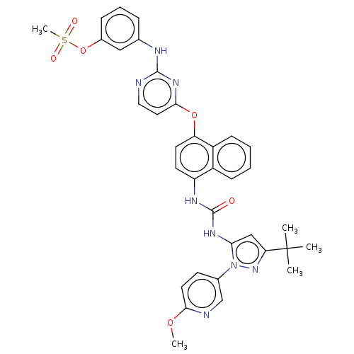 Chemical structure of BindingDB Monomer ID 334319