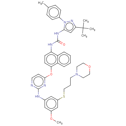 Chemical structure of BindingDB Monomer ID 334358