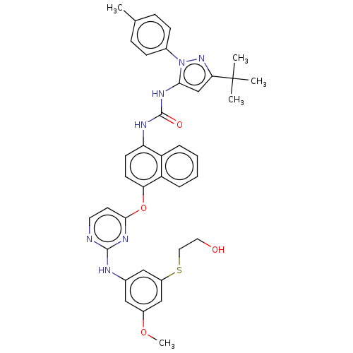 Chemical structure of BindingDB Monomer ID 334371