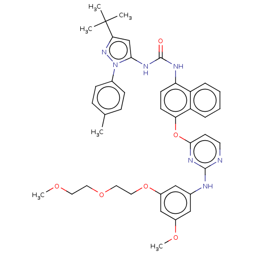 Chemical structure of BindingDB Monomer ID 334376