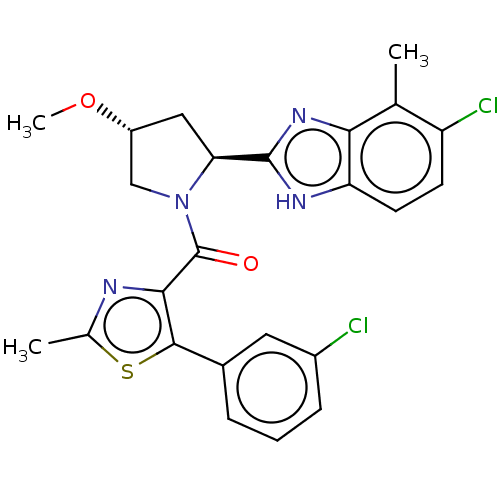 Chemical structure of BindingDB Monomer ID 334640