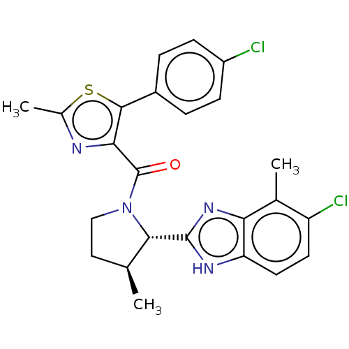 Chemical structure of BindingDB Monomer ID 334704