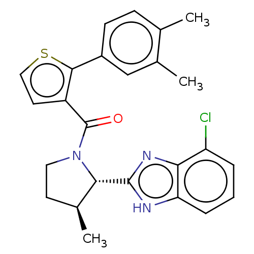 Chemical structure of BindingDB Monomer ID 334769