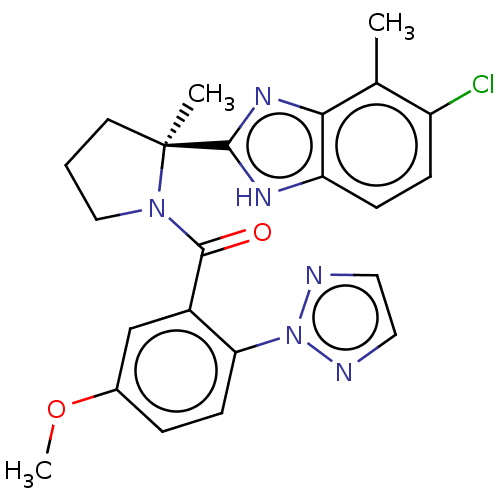 Chemical structure of BindingDB Monomer ID 334973