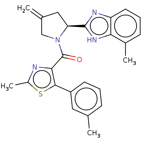 Chemical structure of BindingDB Monomer ID 335139