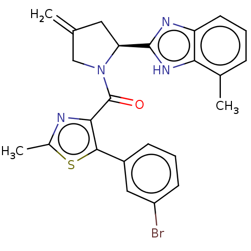 Chemical structure of BindingDB Monomer ID 335142