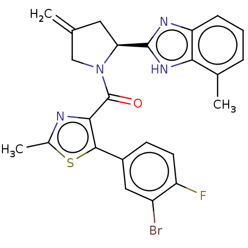 Chemical structure of BindingDB Monomer ID 335149