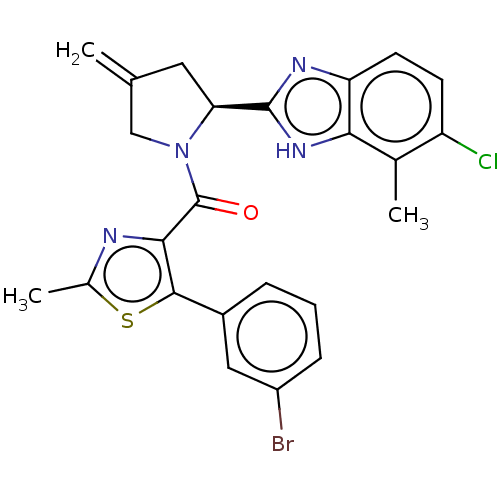 Chemical structure of BindingDB Monomer ID 335163
