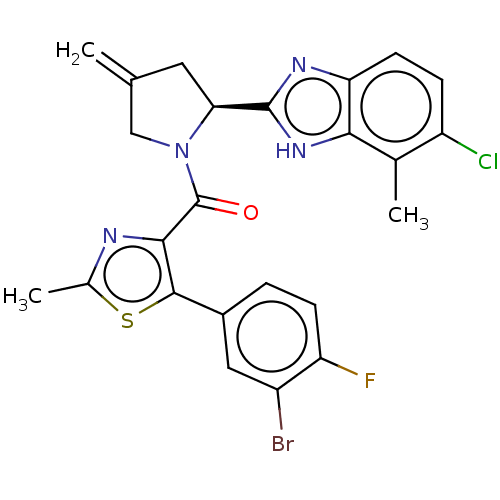Chemical structure of BindingDB Monomer ID 335165