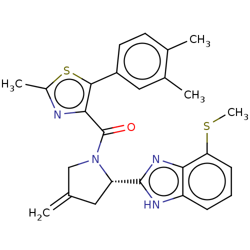 Chemical structure of BindingDB Monomer ID 335277