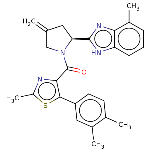 Chemical structure of BindingDB Monomer ID 335282