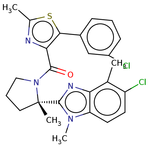 Chemical structure of BindingDB Monomer ID 335369