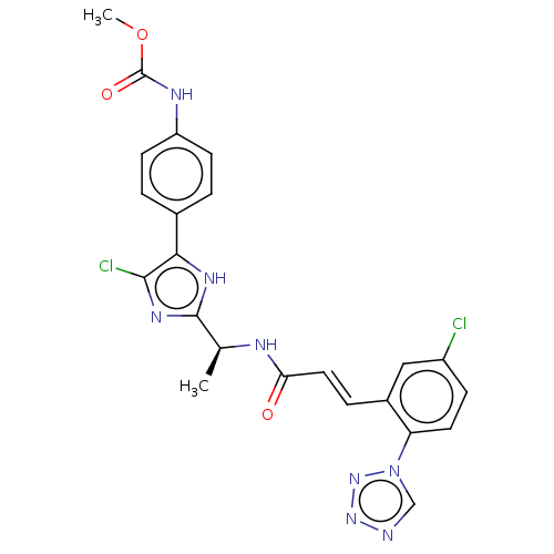 Chemical structure of BindingDB Monomer ID 335421