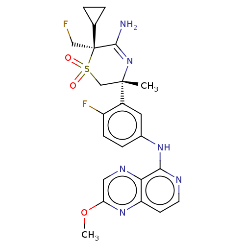 Chemical structure of BindingDB Monomer ID 335438