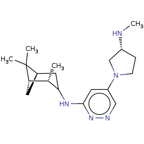Chemical structure of BindingDB Monomer ID 335449