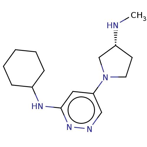 Chemical structure of BindingDB Monomer ID 335450
