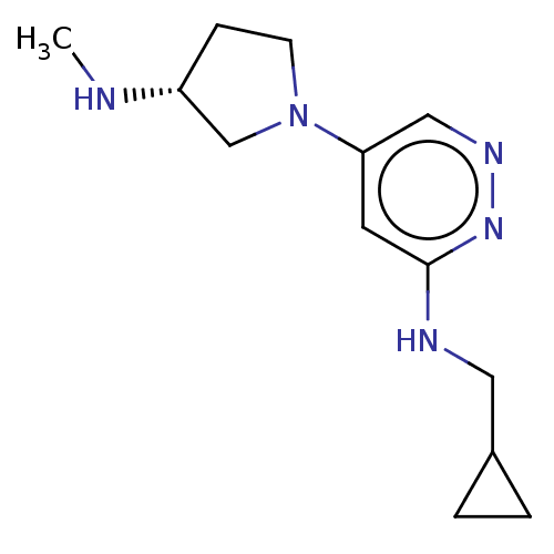 Chemical structure of BindingDB Monomer ID 335451