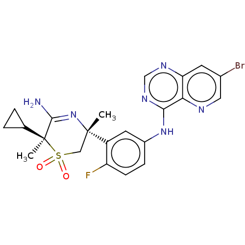 Chemical structure of BindingDB Monomer ID 335456