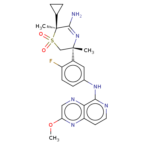 Chemical structure of BindingDB Monomer ID 335465