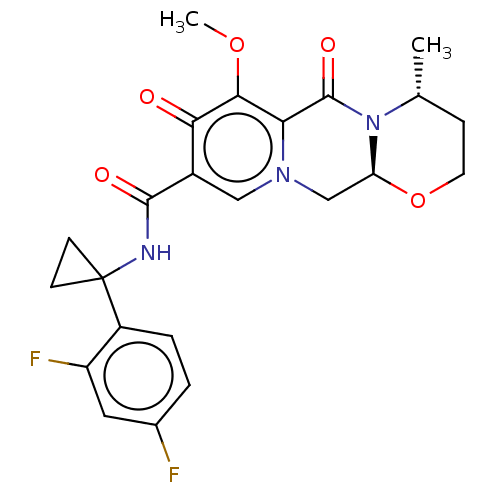 Chemical structure of BindingDB Monomer ID 335483