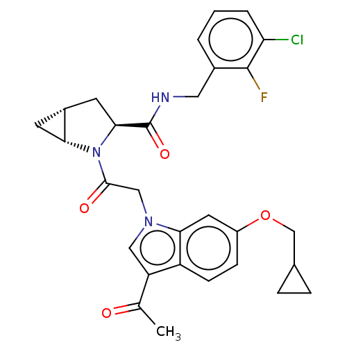 Chemical structure of BindingDB Monomer ID 335510