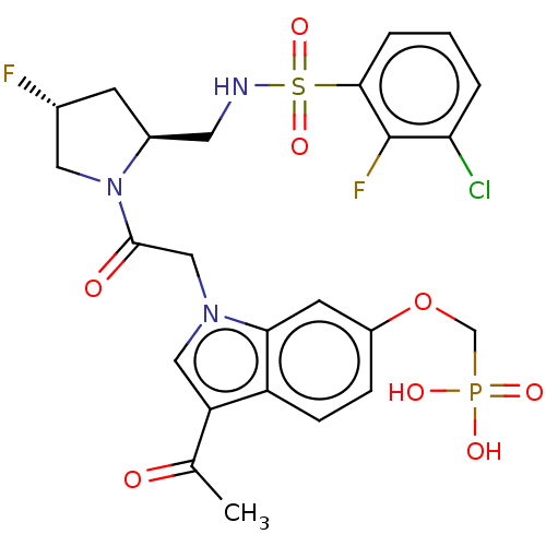 Chemical structure of BindingDB Monomer ID 335532