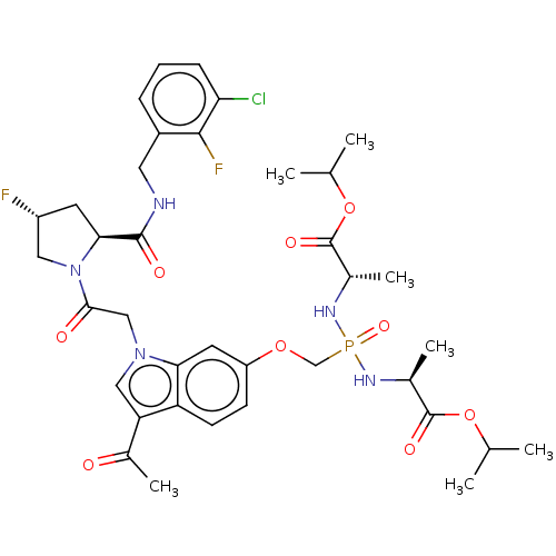 Chemical structure of BindingDB Monomer ID 335534
