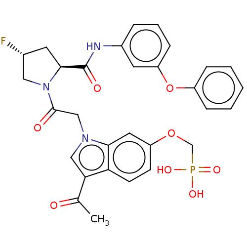 Chemical structure of BindingDB Monomer ID 335536