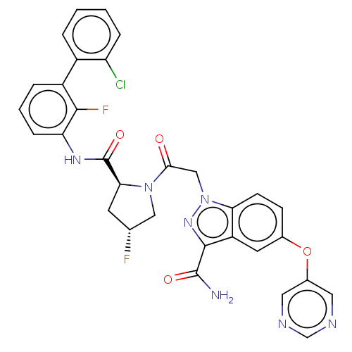 Chemical structure of BindingDB Monomer ID 335541