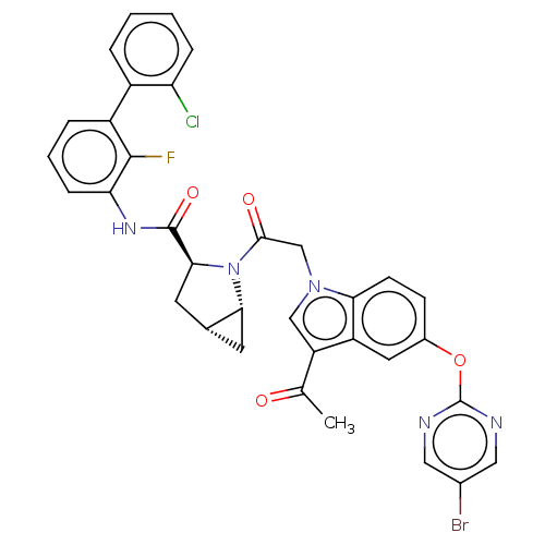 Chemical structure of BindingDB Monomer ID 335544