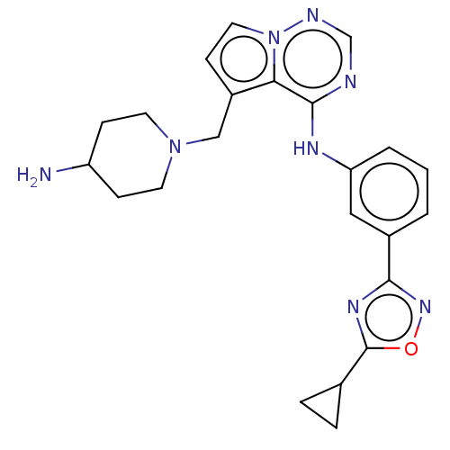 Chemical structure of BindingDB Monomer ID 335604