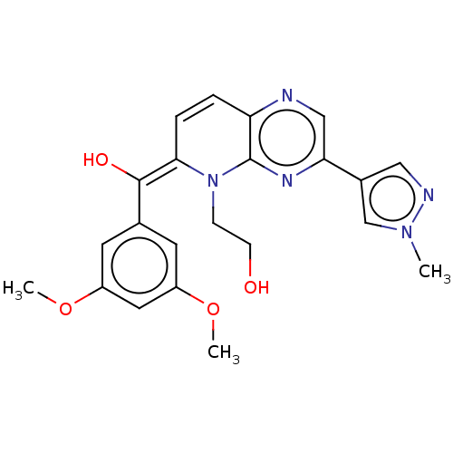 Chemical structure of BindingDB Monomer ID 335676