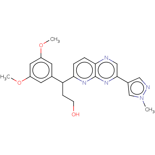 Chemical structure of BindingDB Monomer ID 335682