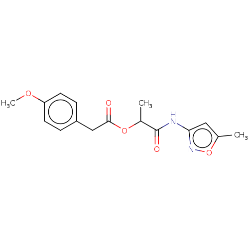 Chemical structure of BindingDB Monomer ID 336134