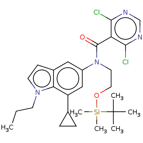 Chemical structure of BindingDB Monomer ID 336140