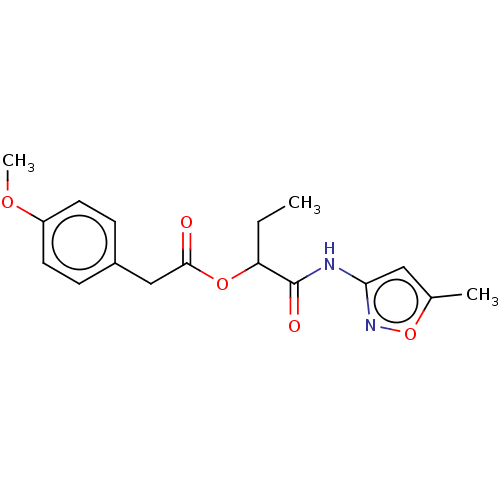 Chemical structure of BindingDB Monomer ID 336142