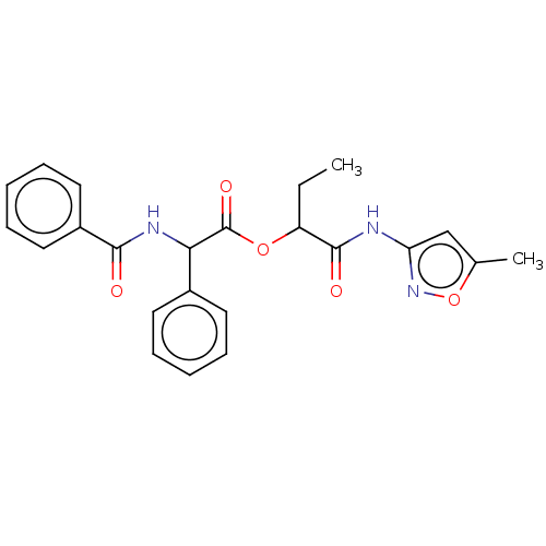 Chemical structure of BindingDB Monomer ID 336176