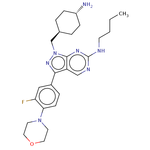 Chemical structure of BindingDB Monomer ID 336407