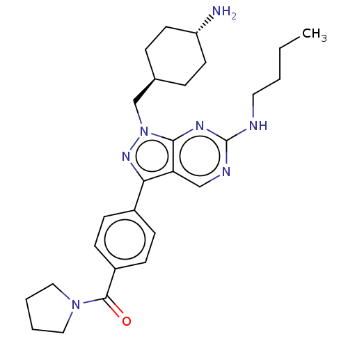 Chemical structure of BindingDB Monomer ID 336423