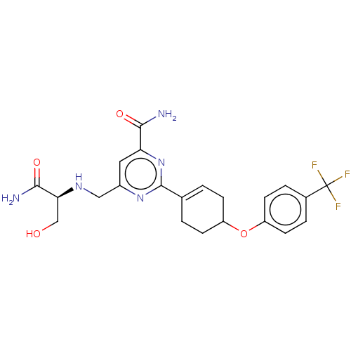 Chemical structure of BindingDB Monomer ID 336813