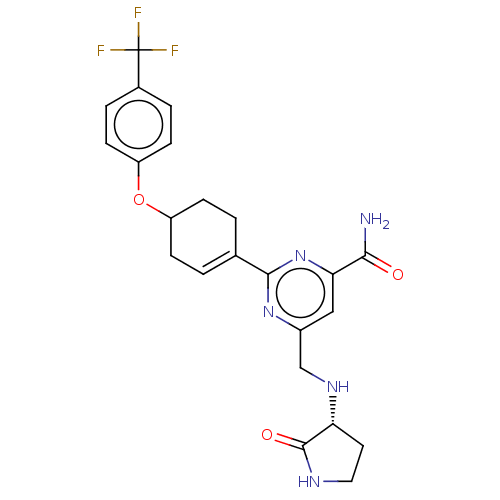 Chemical structure of BindingDB Monomer ID 336815