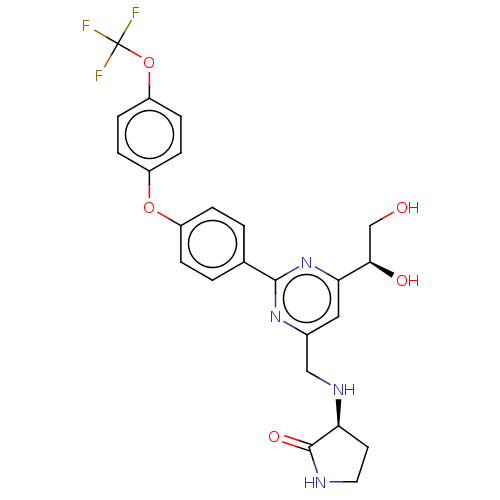 Chemical structure of BindingDB Monomer ID 336816