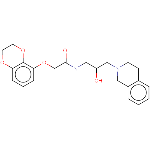 Chemical structure of BindingDB Monomer ID 337054