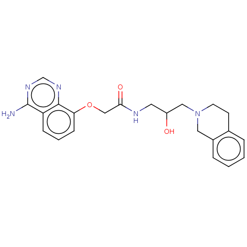 Chemical structure of BindingDB Monomer ID 337122