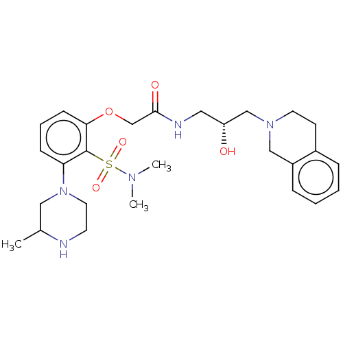 Chemical structure of BindingDB Monomer ID 337229