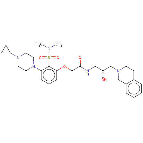 Chemical structure of BindingDB Monomer ID 337231