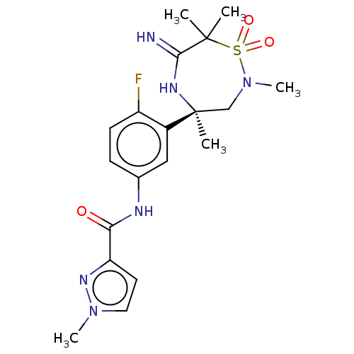 Chemical structure of BindingDB Monomer ID 337549